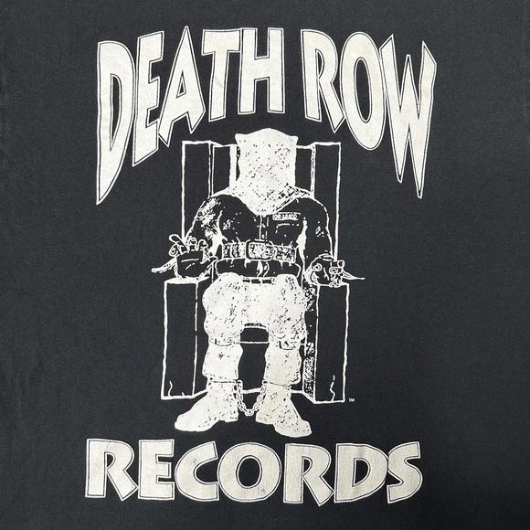 Death Row Records Graphic Ripple Junction T-Shirt Mens M - Picture 3 of 5